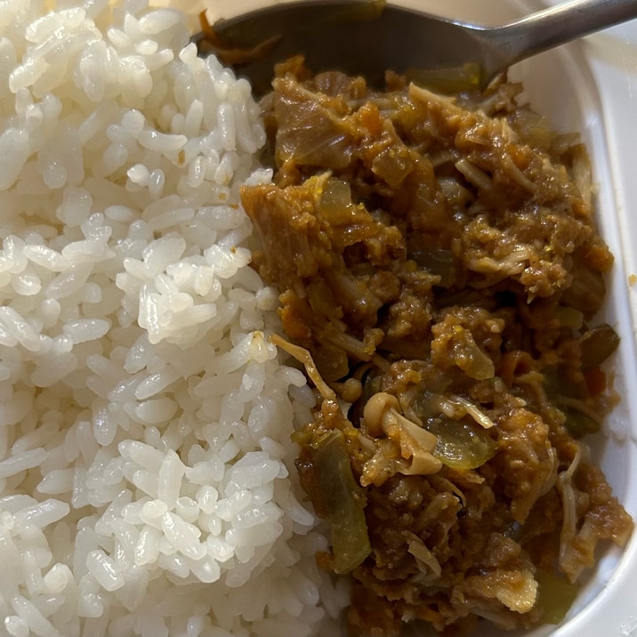 カレールーを使って⭐キーマカレー